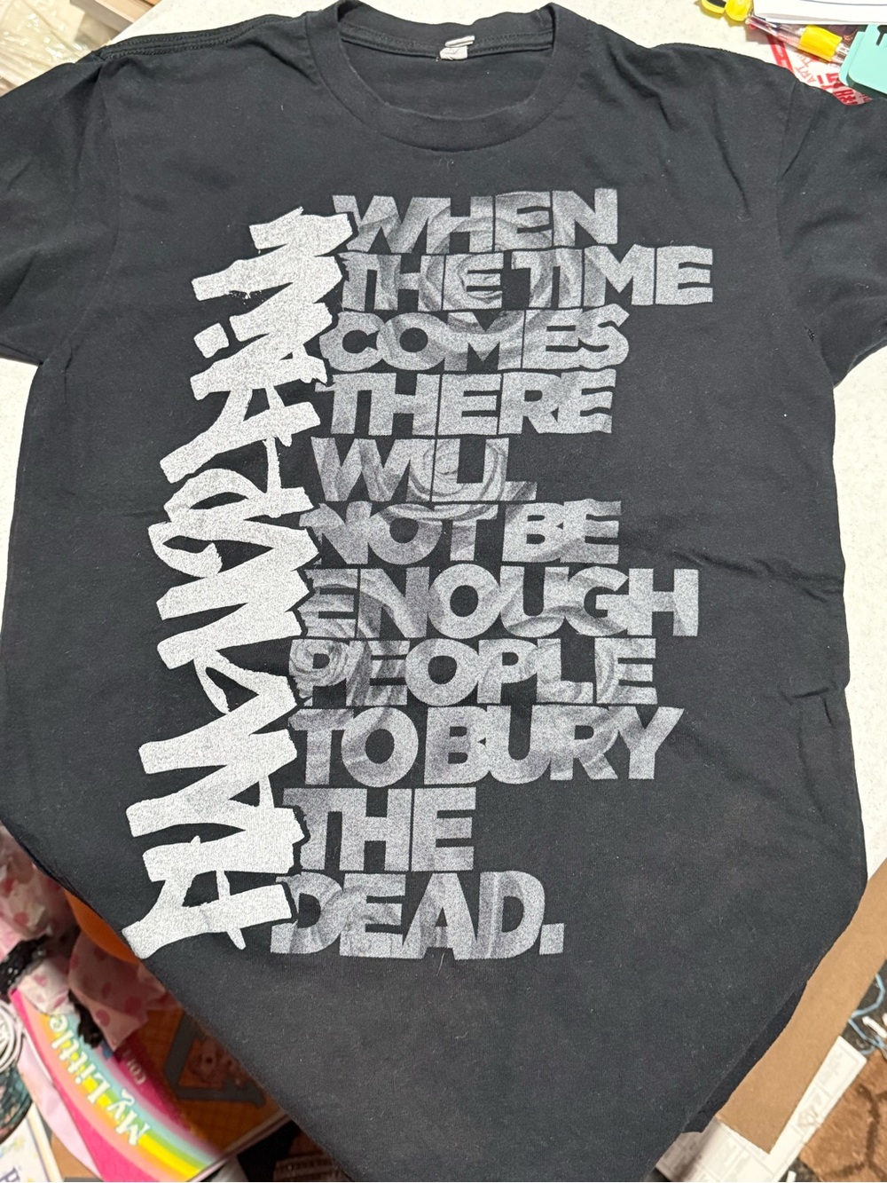 Bury the Dead Flag Nor Fail Tee XS